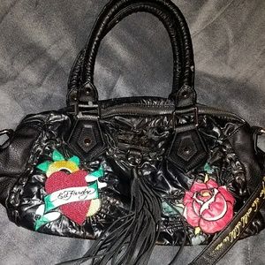 Ed Hardy black purse